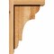 Ekena Millwork New Brighton Rough Sawn Corbel w/Backplate, Western Red Cedar, 6"W x 8"D x 12"H COR06X08X12NEB01RWR - alternate 4